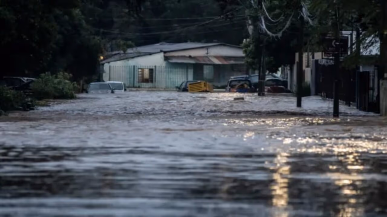 Alerta do Inmet para fortes chuvas e acumulado nos dias 08 e 09