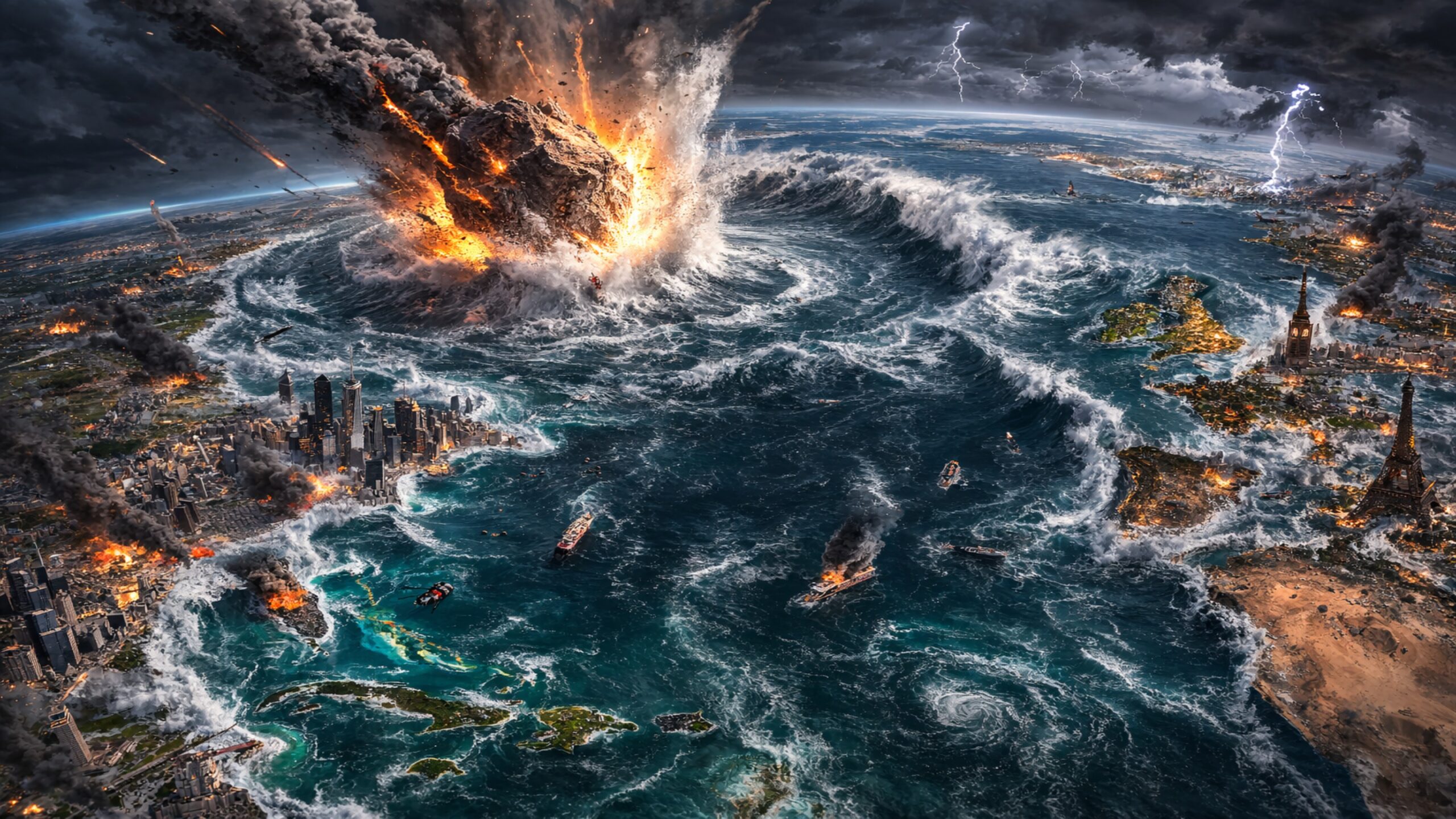 Asteroide causou megatsunami no litoral europeu: onde e quando isso aconteceu?