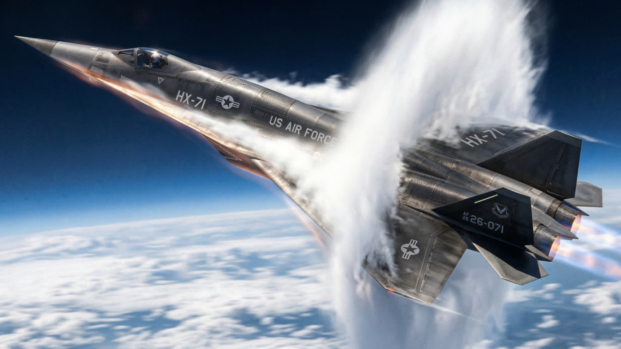 Aviões hipersônicos podem mudar o futuro da aviação militar