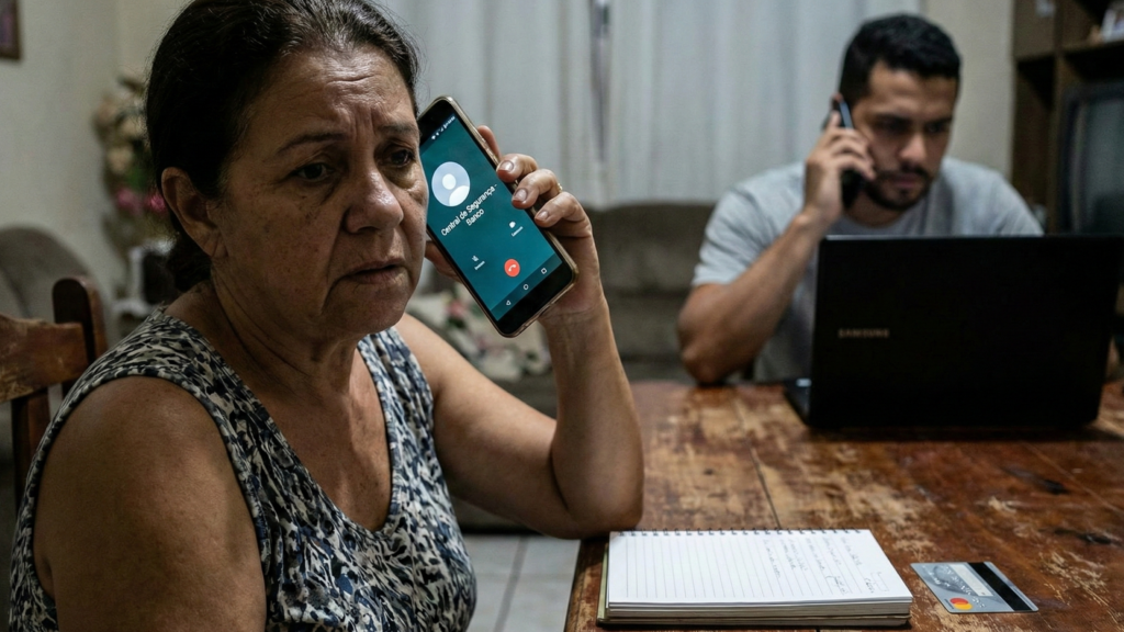 Falso suporte do banco no WhatsApp: o roteiro de urgência que faz você “proteger” a conta e perder dinheiro