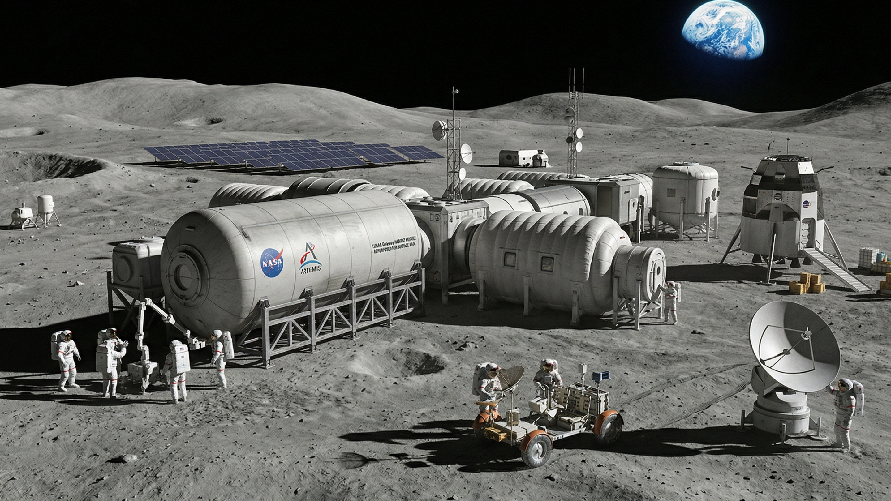 NASA muda plano para a Lua e aposta agora em uma base bilionária na superfície