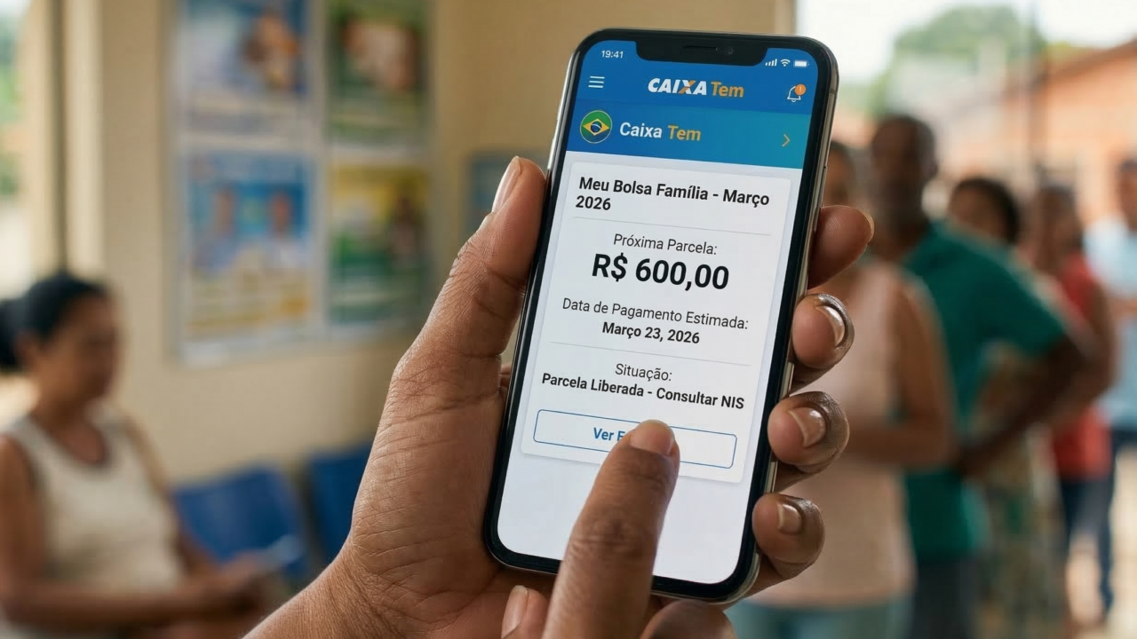Benefício pode ser conferido no app Caixa Tem