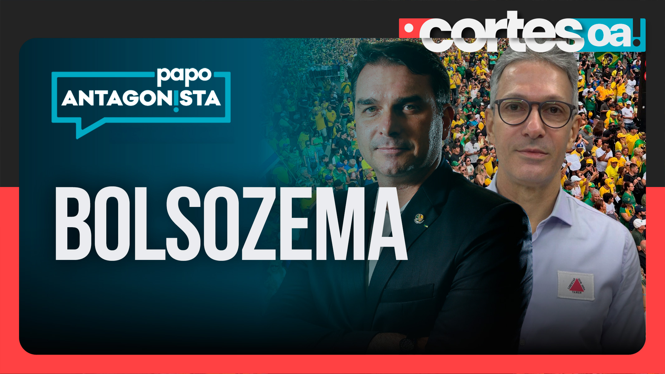 Zema vice de Flávio