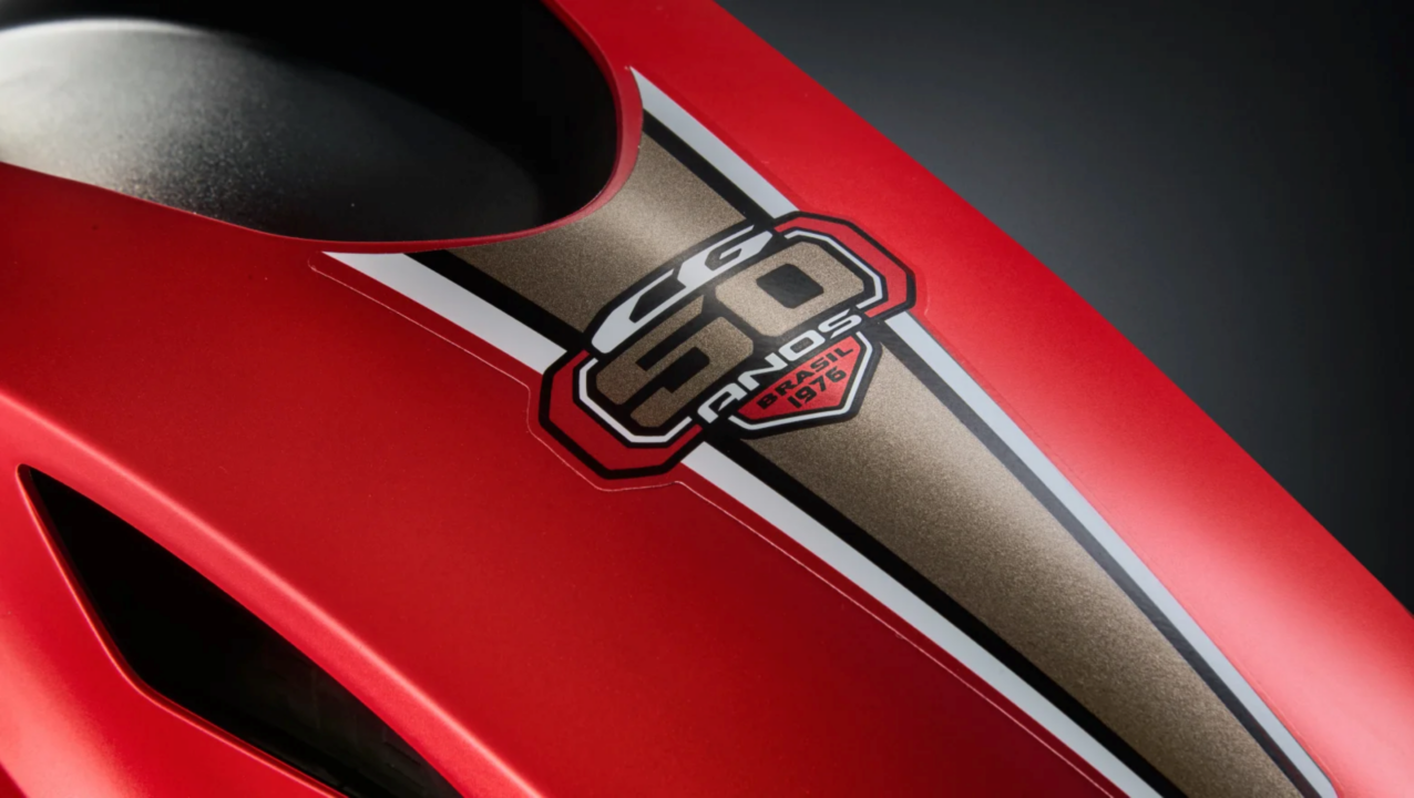 Modelo celebra os 50 anos da existência da CG - Divulgação/Honda