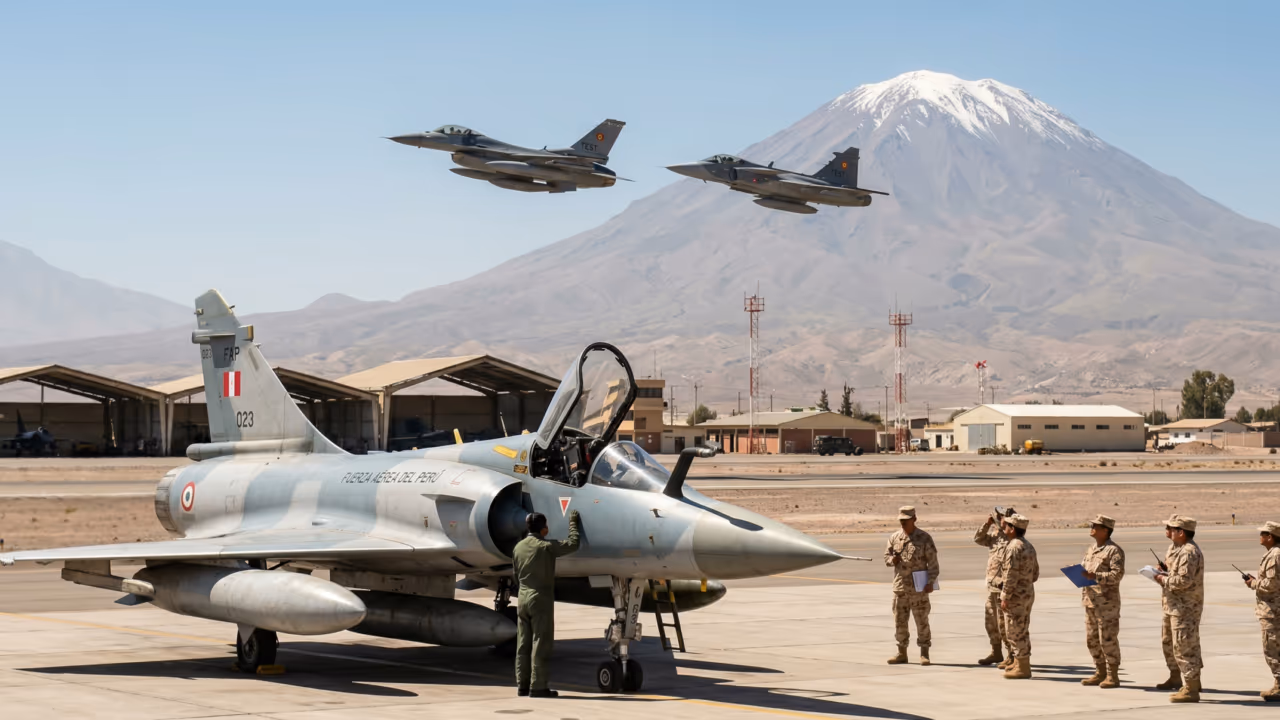 Peru autoriza mais US$ 146 milhões para caças e aproxima decisão sobre nova frota de combate