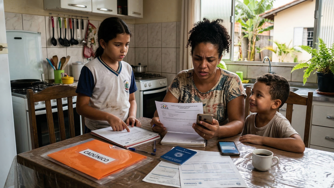 Erros no CadÚnico podem bloquear benefícios e muita gente só descobre quando já é tarde demais