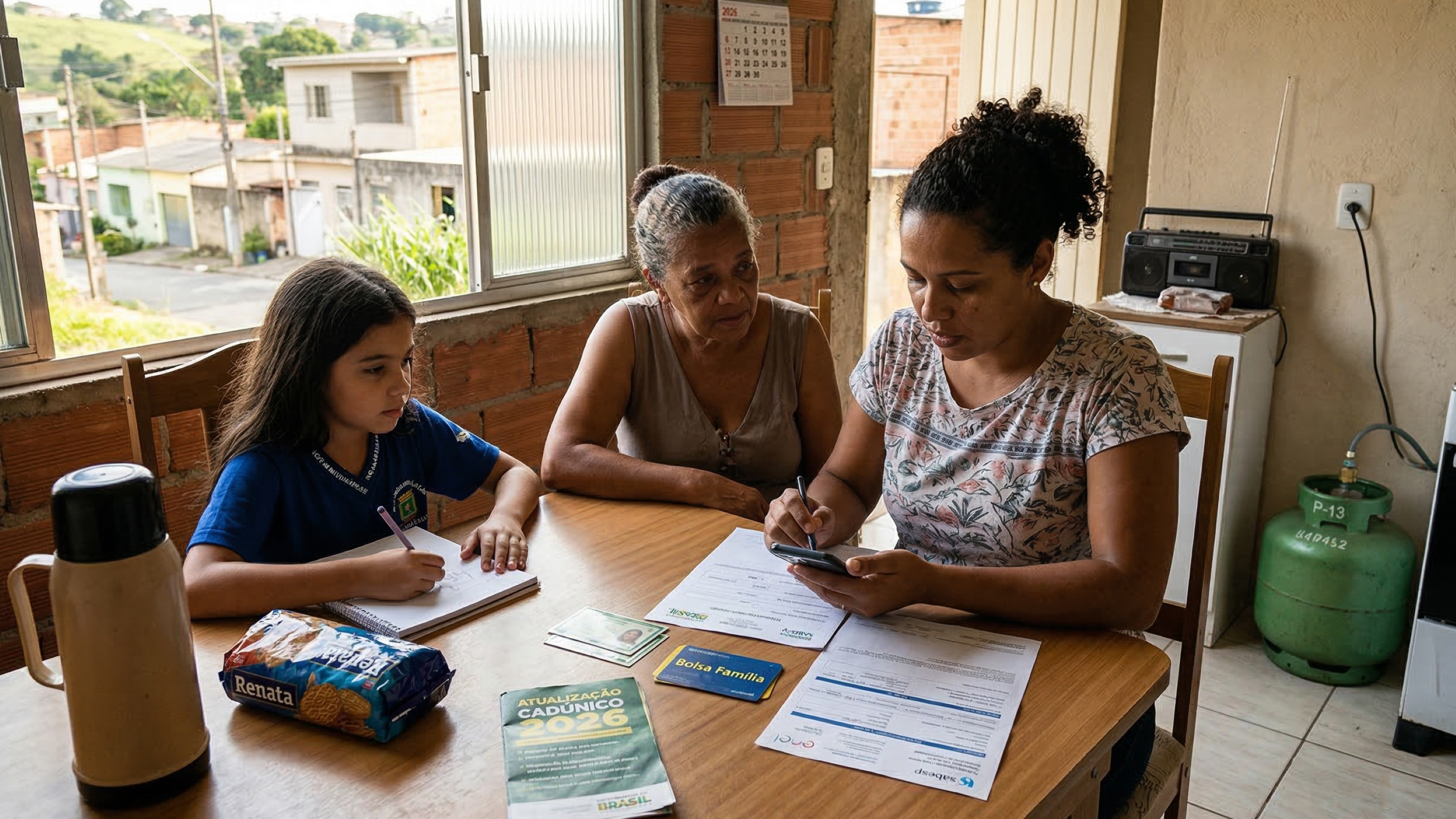 Cadúnico atualizado garante benefícios em dia