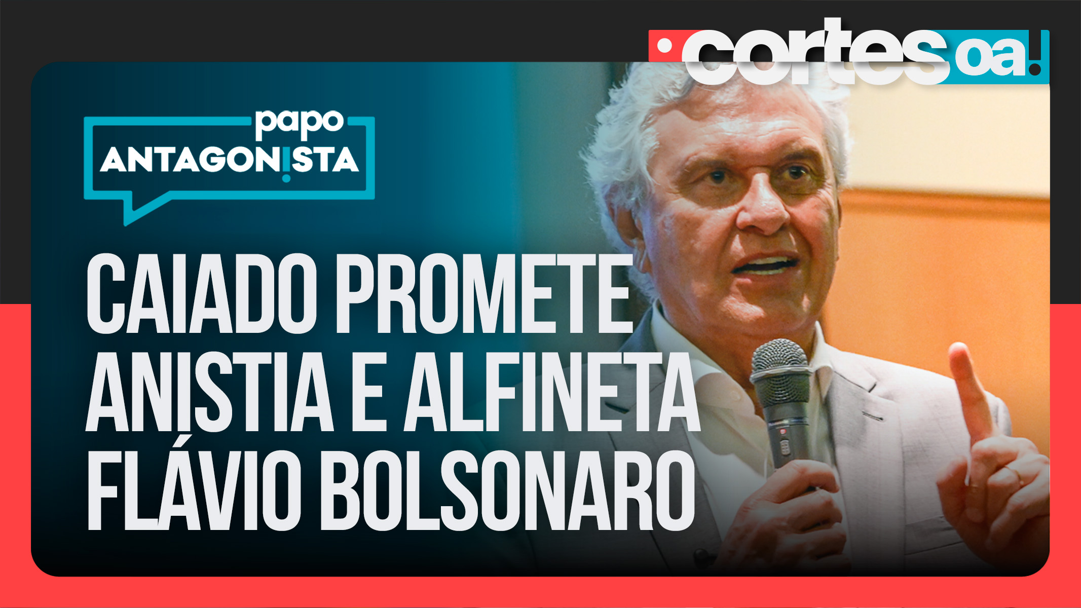 Ronaldo Caiado é o candidato à Presidência pelo PSD