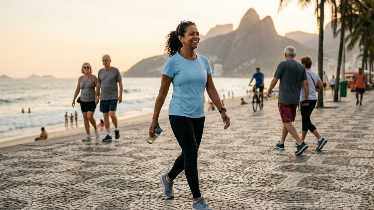 Caminhar após os 50 pode fortalecer músculos e ajudar a prevenir doenças comuns da idade