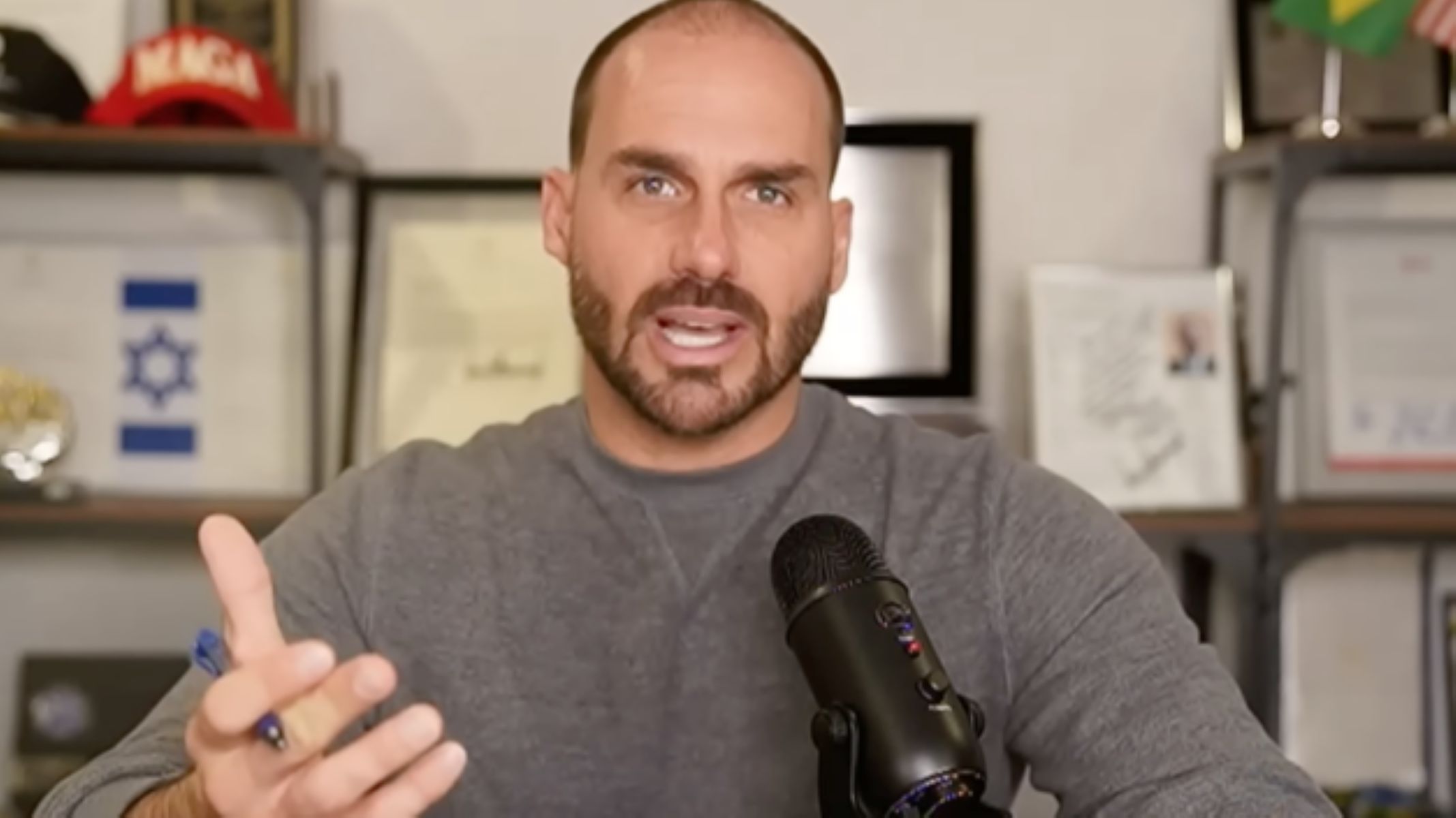 “Não temos medo de você, Alexandre de Moraes”, diz Eduardo