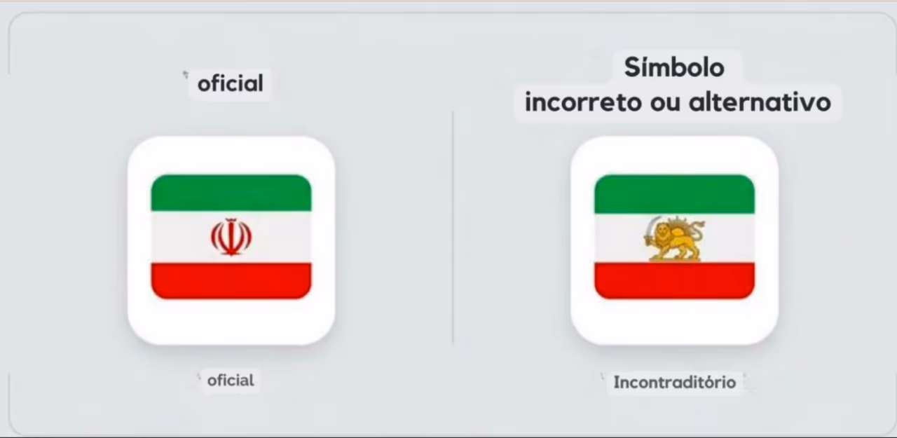 Crusoé: Emoji da bandeira do Irã vira questão de Estado