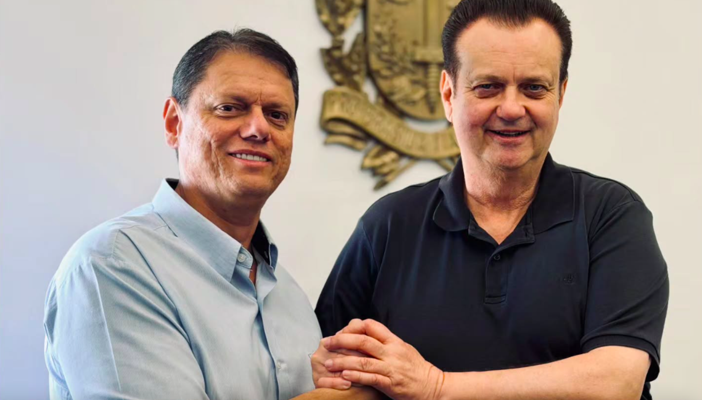 Kassab promete PSD na “linha de frente” pela reeleição de Tarcísio