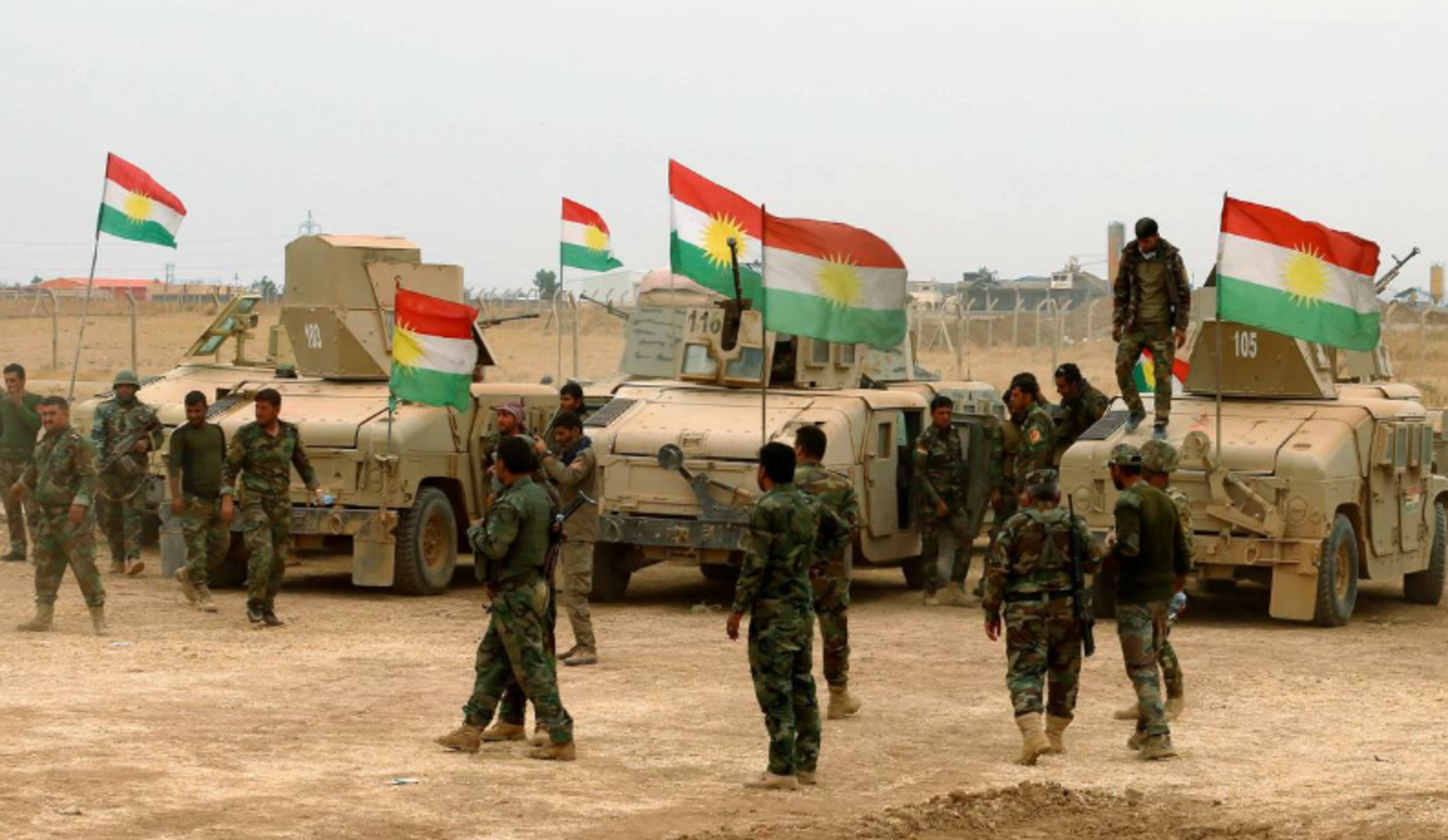 Curdos iraquianos iniciaram ofensiva terrestre contra o Irã?