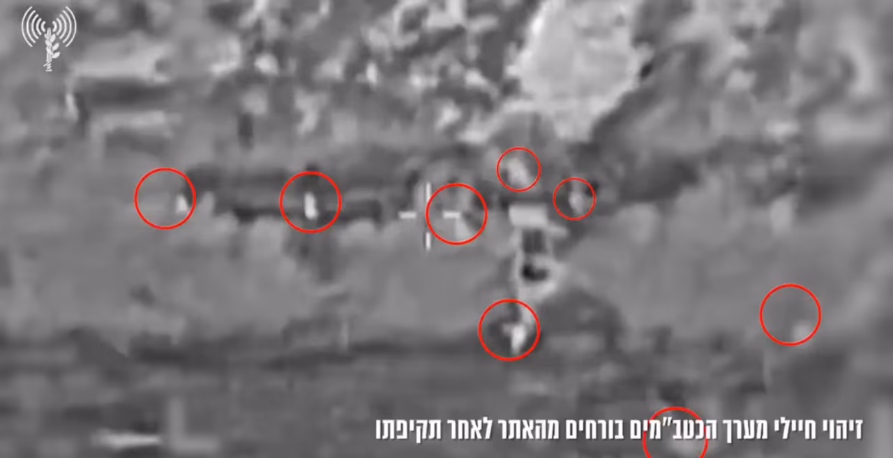 Israel divulga imagens de ataque contra soldados iranianos após bombardeio