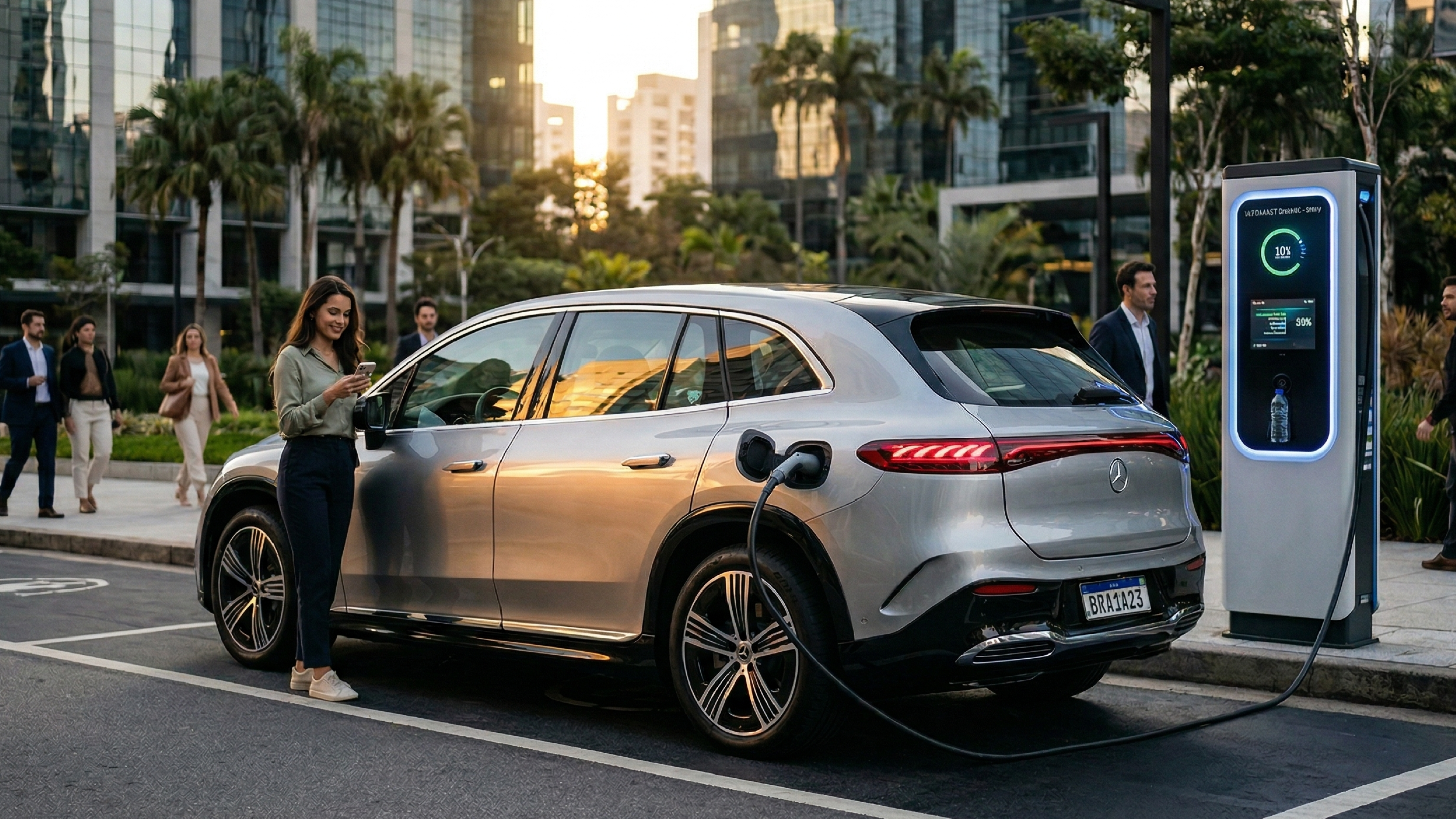 A nova geração de elétricos quer vender autonomia enorme, design futurista e recarga mais rápida no Brasil