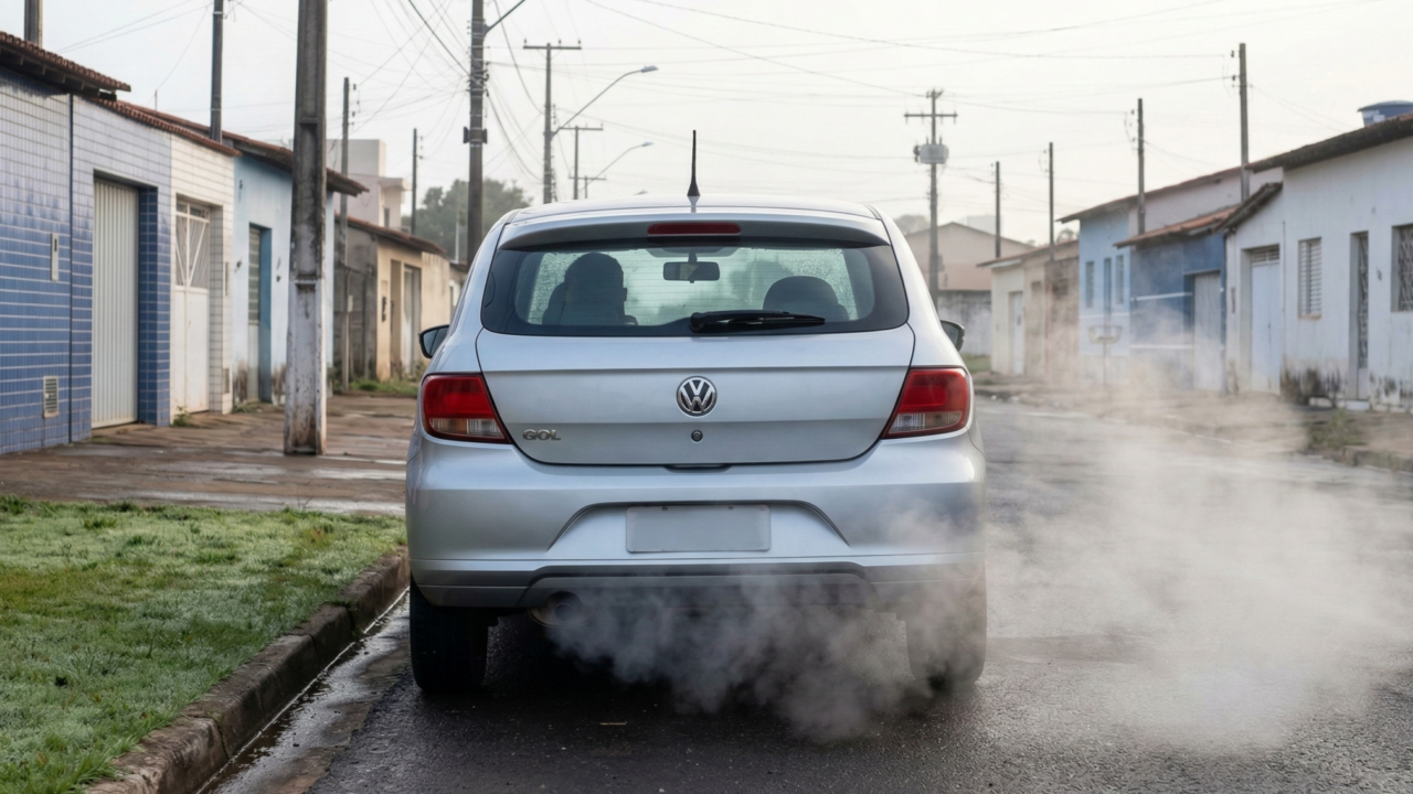 Carro fumaceando pode ser sinal de algum problema