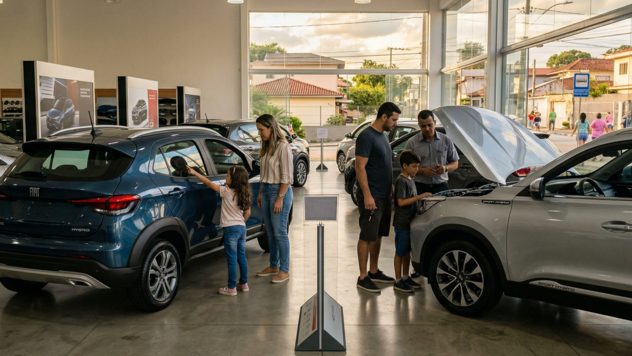 Carros híbridos se popularizaram nos últimos tempos