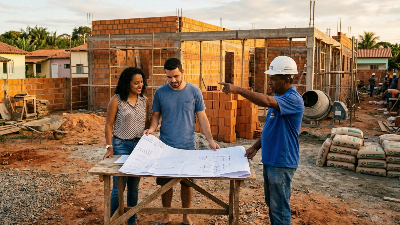 Construir uma casa pode ser o sonho de muitos brasileiros