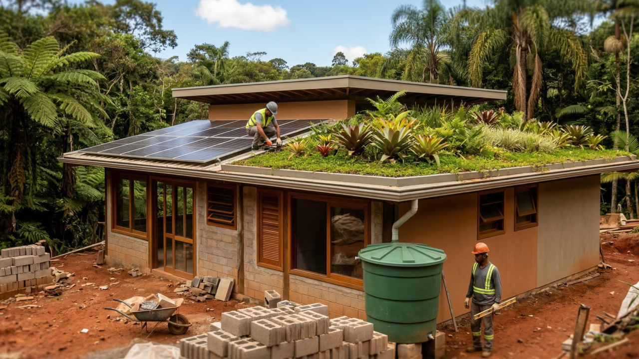 O gasto inicial pode ser alto, mas a obra se paga com a economia