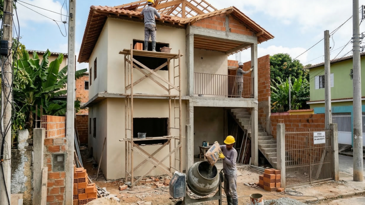 Quanto custa construir uma casa de 70 m² em 2026 e por que o orçamento quase sempre muda