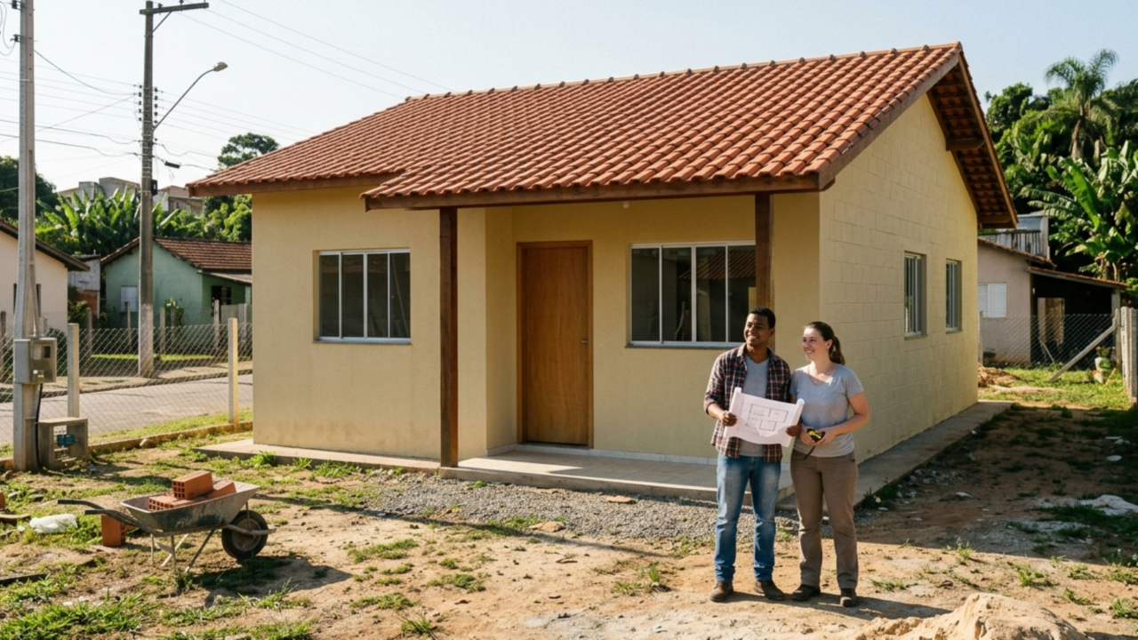 Quanto custa construir uma casa simples de 60 m2 hoje