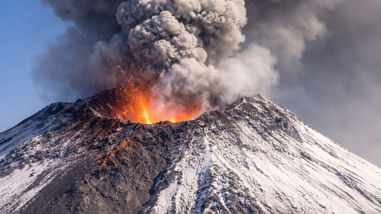 Vulcão que pode entrar em erupção a qualquer momento e está deixando especialistas em alerta
