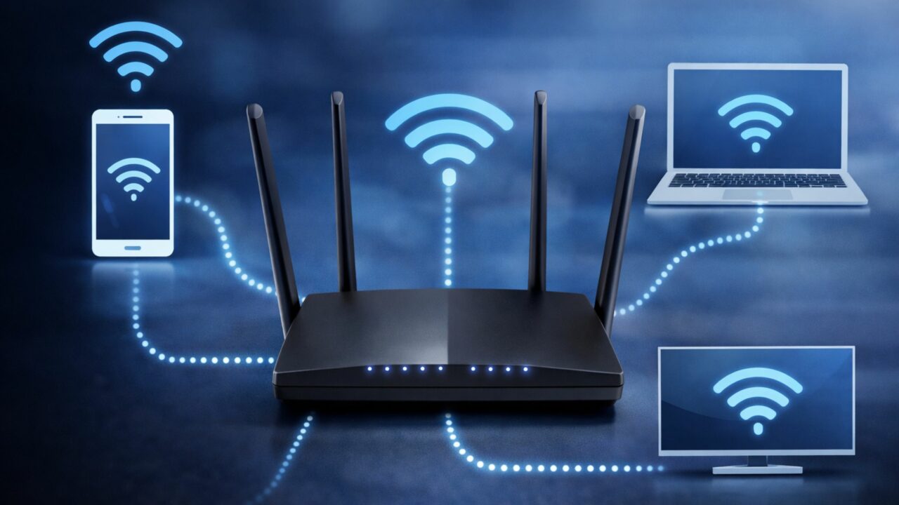 O que acontece quando muitos dispositivos usam o Wi-Fi ao mesmo tempo