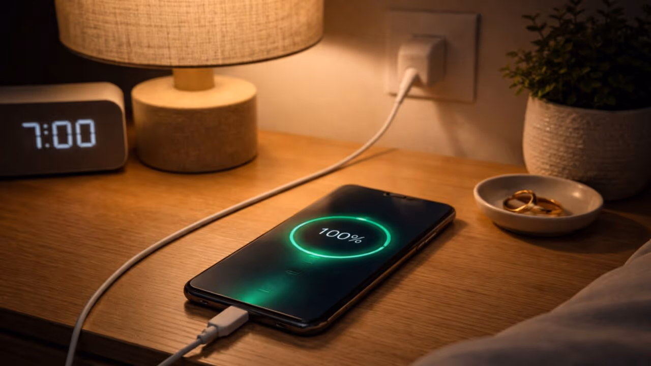 Carregar celular durante a madrugada é seguro ou pode causar problemas com o tempo