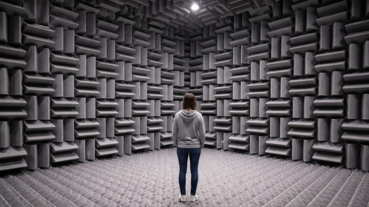 Existe um lugar na Terra onde você pode ouvir o próprio coração batendo