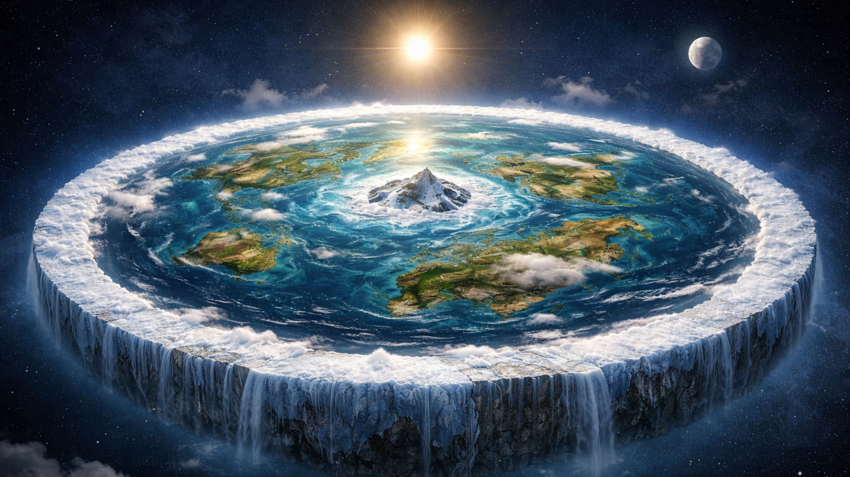 Como seria o mundo se a terra plana fosse real e o que mudaria na vida de todo mundo