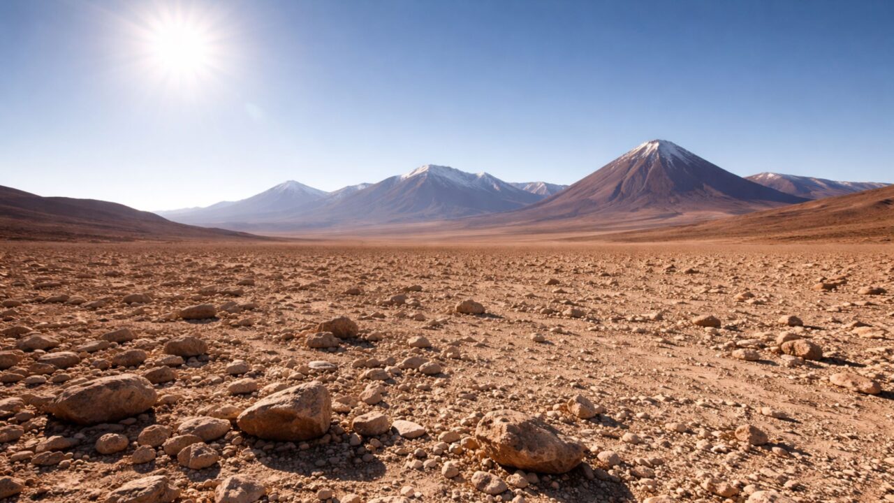 Existe um lugar onde nunca choveu de verdade e ele fica aqui na Terra