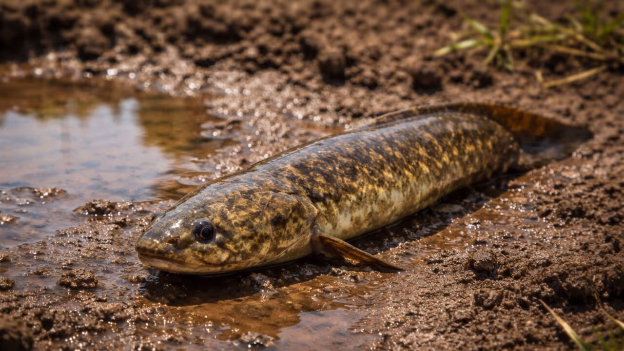 Existe um peixe que sobrevive fora da água por dias e isso acontece de forma surpreendente