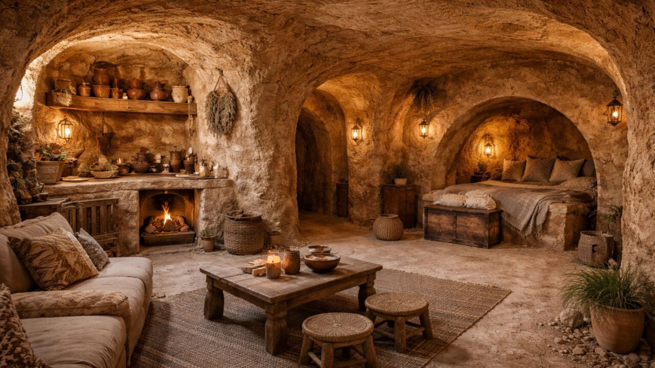 Existe um vilarejo com casas subterrâneas onde as pessoas vivem assim para fugir do calor extremo