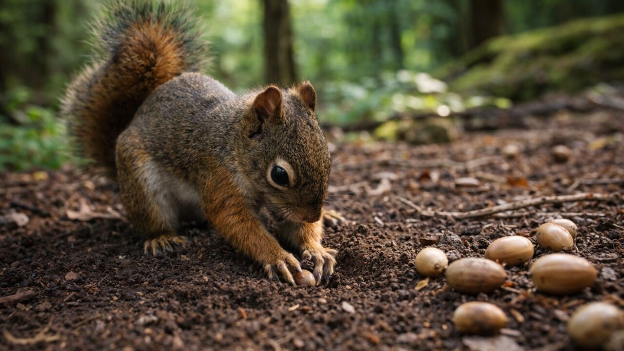 O animal que planta para comer depois e chama atenção pelo comportamento incomum