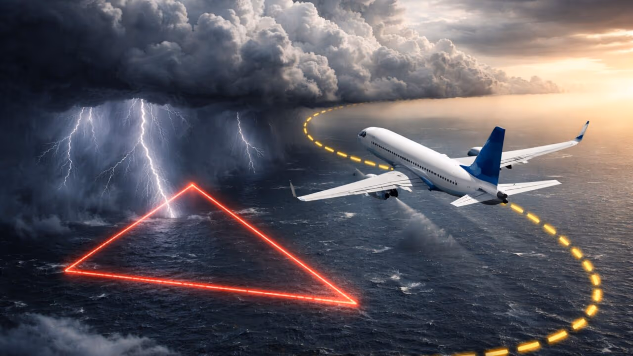Existe um lugar que aviões evitam sobrevoar até hoje e isso ainda intriga muita gente