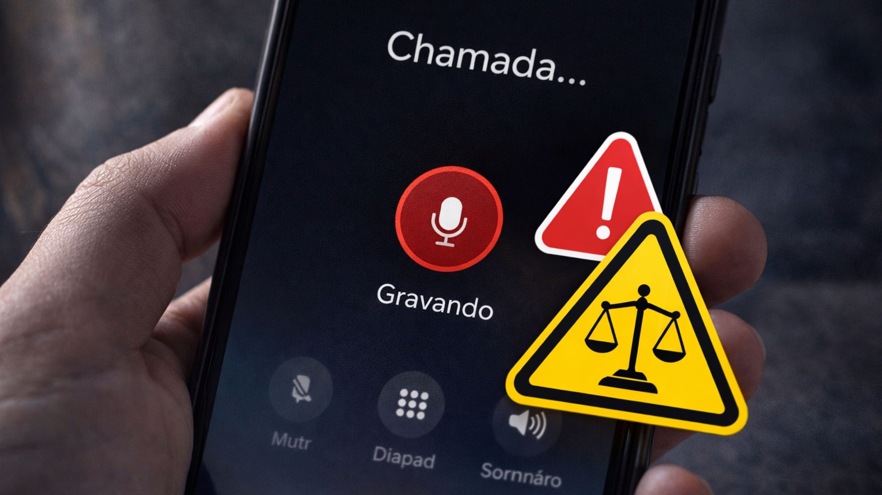 Gravar ligação sem avisar é crime? Entenda o que diz a lei nesses casos