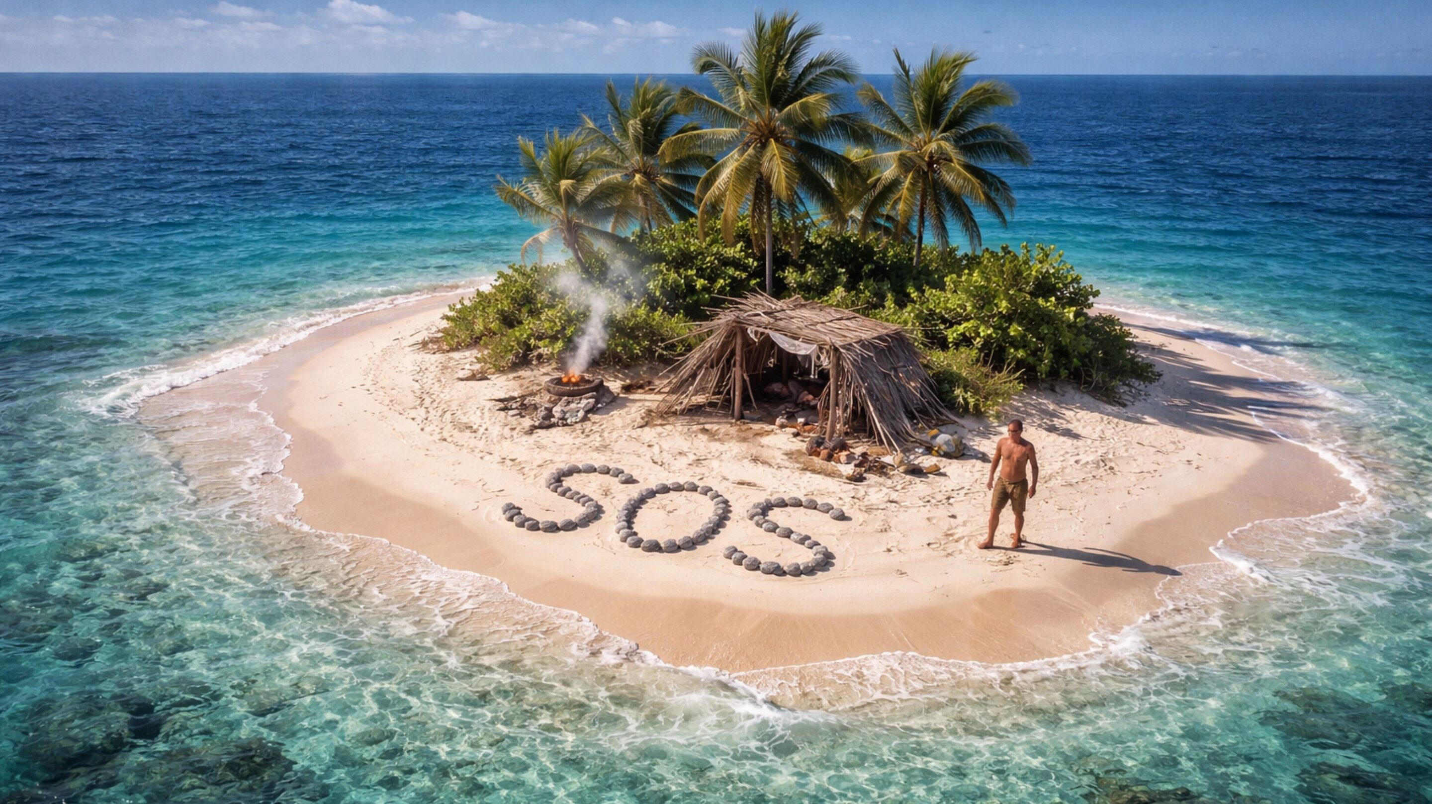 O homem que foi resgatado 9 anos depois em uma ilha deserta e o que aconteceu nesse tempo