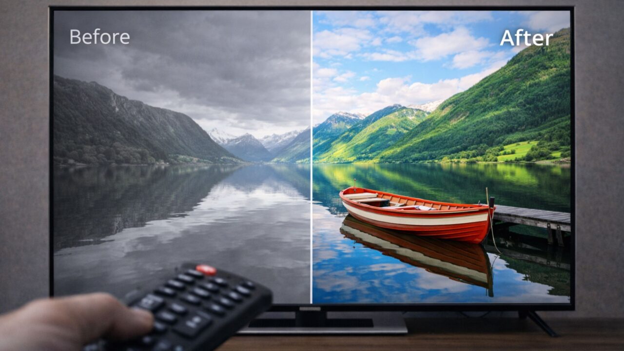 Melhore a imagem da TV em poucos minutos e veja tudo mais nítido sem precisar trocar de aparelho