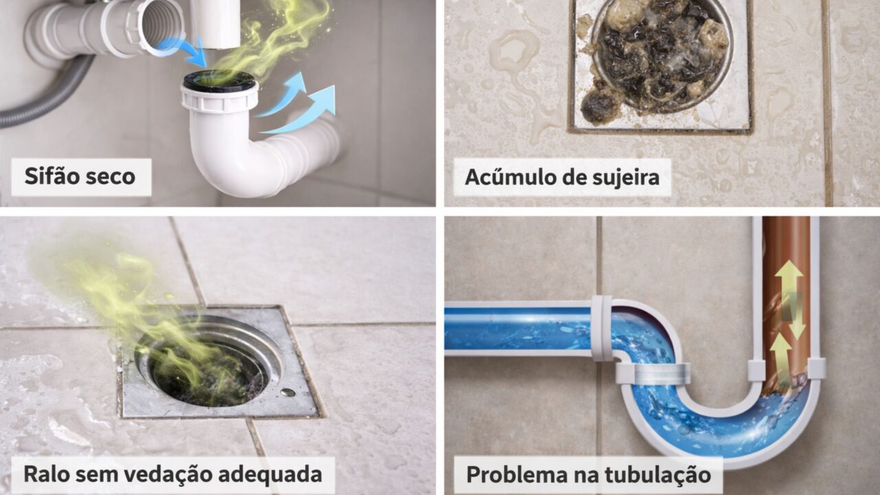 Como acabar com mau cheiro de esgoto no banheiro e na cozinha de forma definitiva