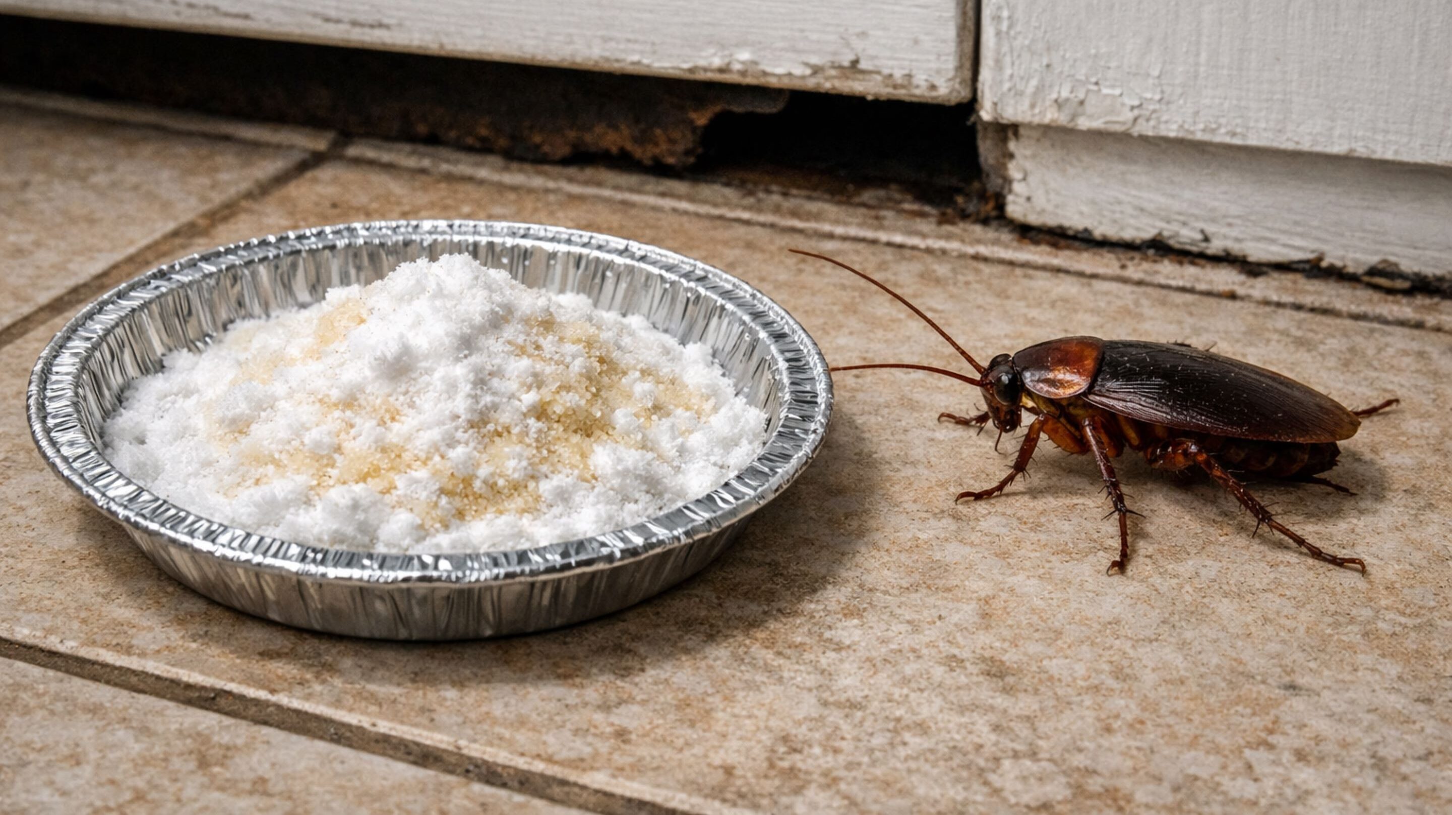 Como acabar com baratas sem veneno e eliminar de vez usando algo que você já tem em casa