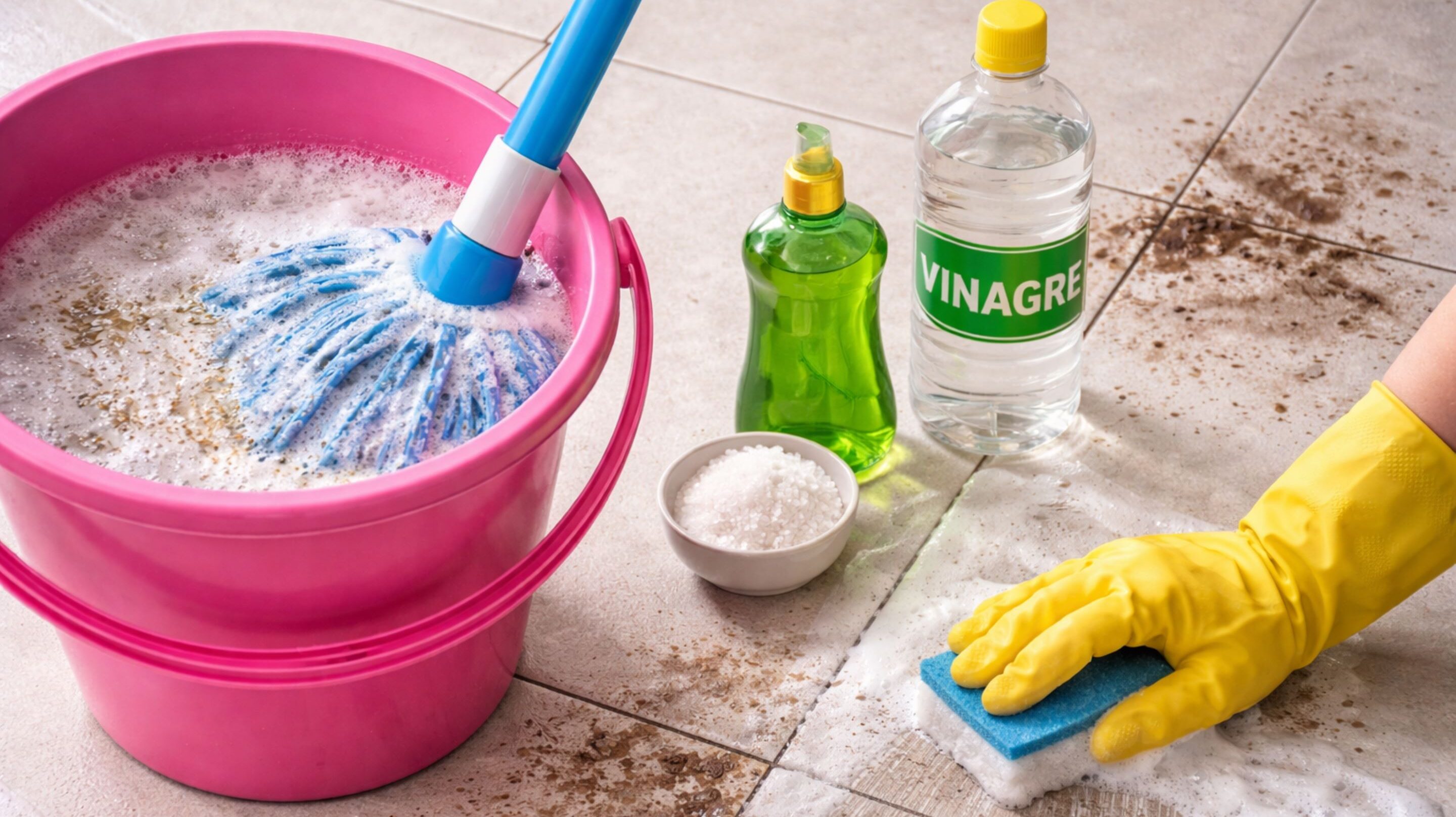 Como usar sal para limpar e desinfetar a casa sem precisar de produtos caros