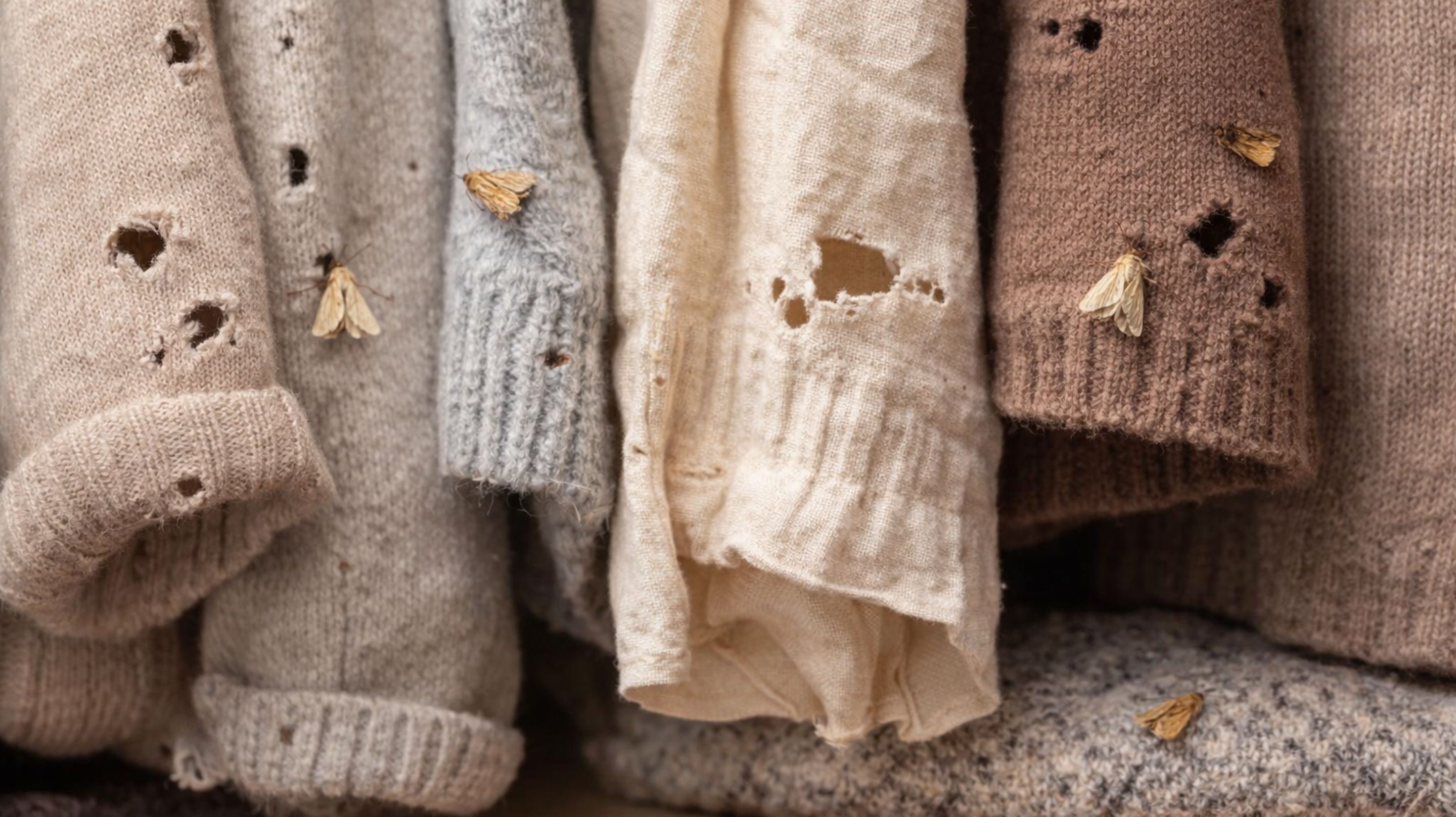 Como acabar com traças no guarda roupa e proteger suas roupas antes que elas estraguem