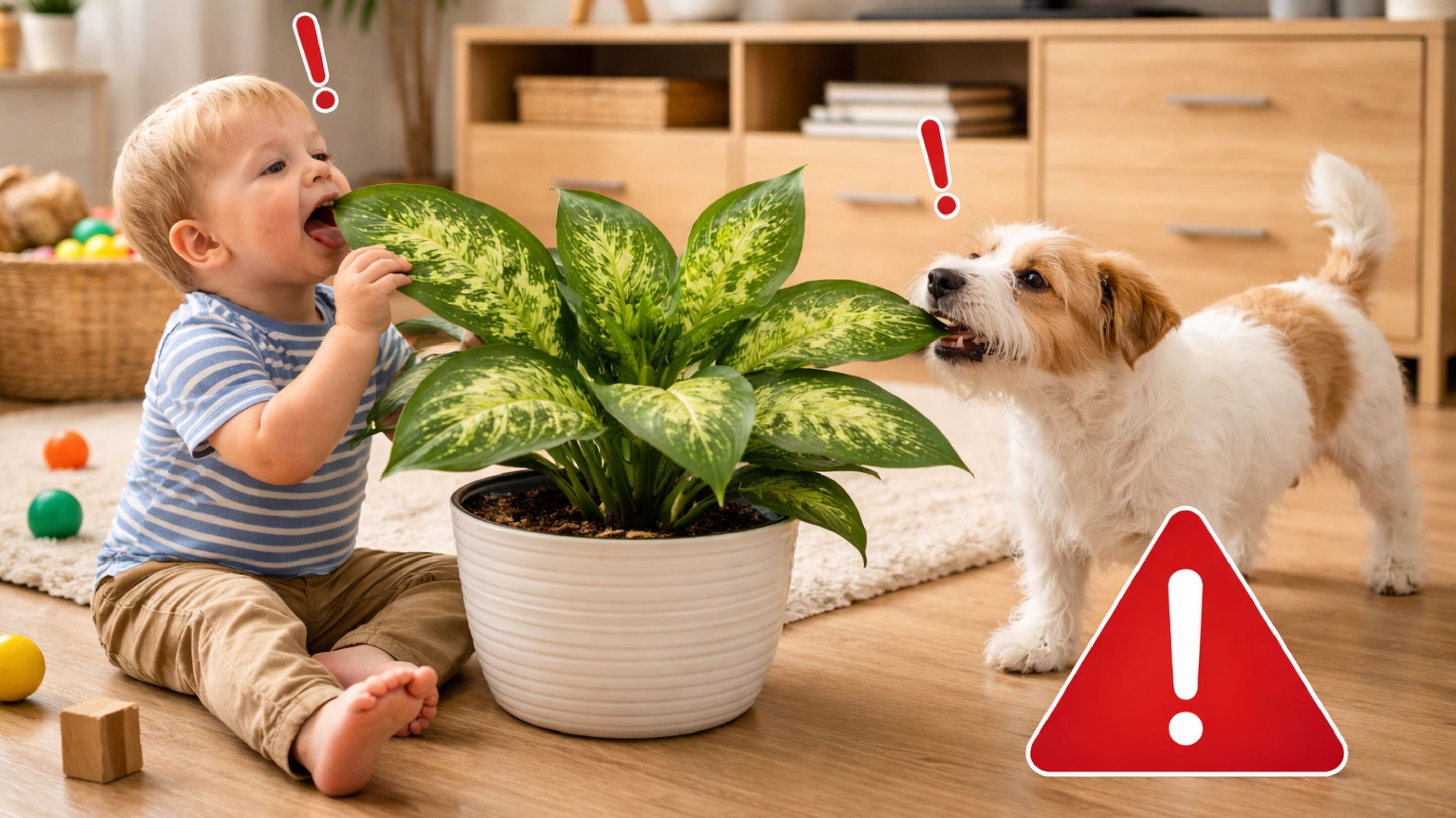 A planta ornamental tóxica que muita gente tem em casa e pode ser perigosa para crianças e animais