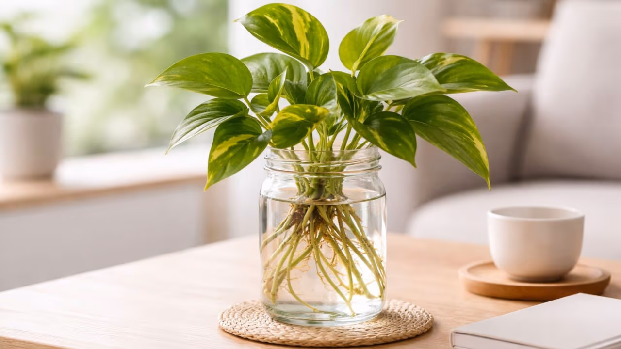 5 plantas que crescem na água sem terra e transformam qualquer canto da casa sem gastar nada