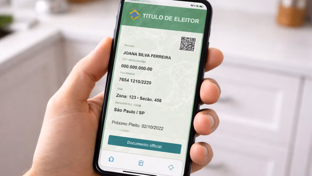 Como tirar a segunda via do título de eleitor pelo celular em 2026 sem sair de casa em poucos minutos