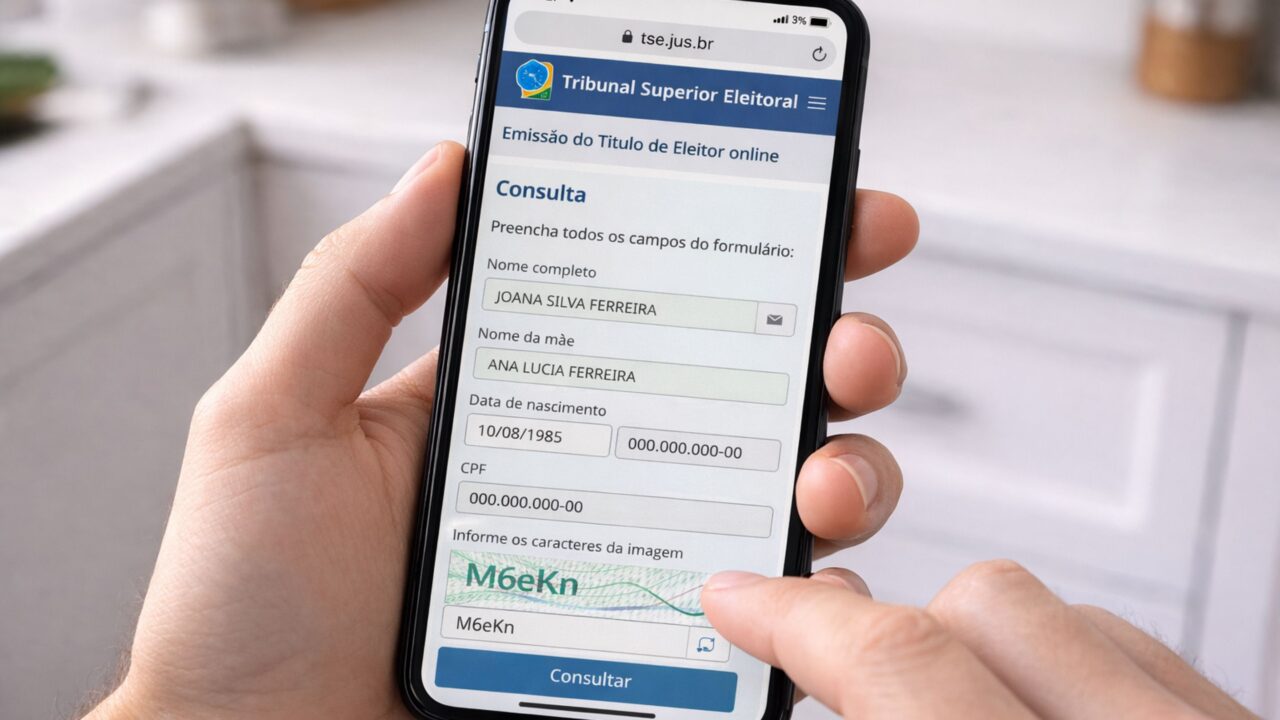 Como tirar a segunda via do título de eleitor pelo celular em 2026 sem sair de casa em poucos minutos