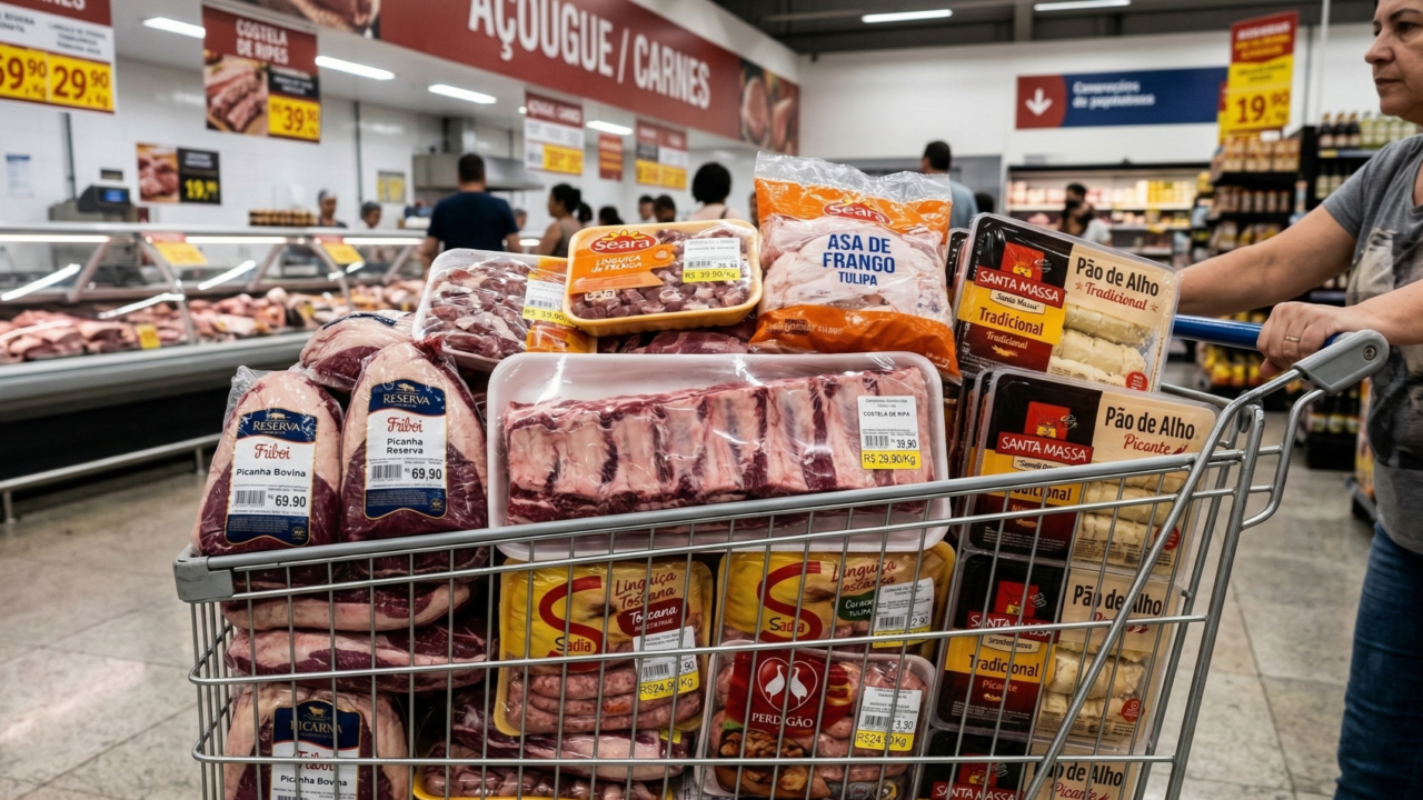 Exagero nas compra pode causar desperdício em seu churrasco