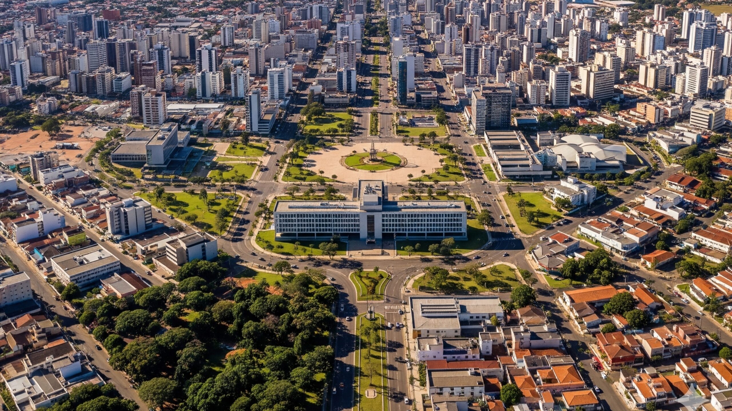 A capital que começou como canteiro de obras e hoje é cidade completa