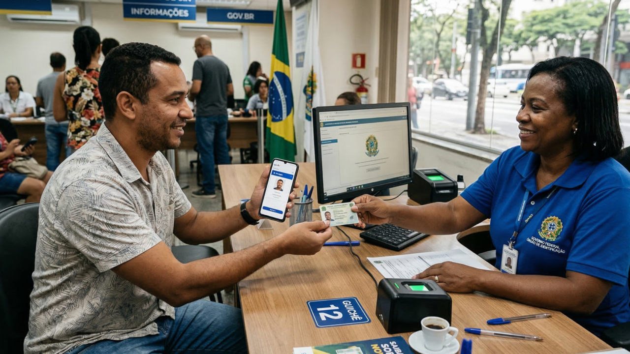 Brasileiros que perderam o RG podem emitir a nova identidade digital, mas a solicitação ainda segue regras do estado
