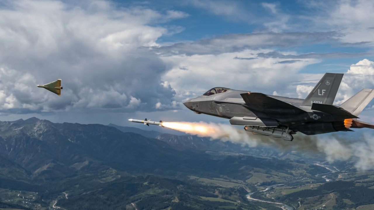 Embora os custos ainda sejam altos, o abate de drones por caças sai mais barato e funciona melhor